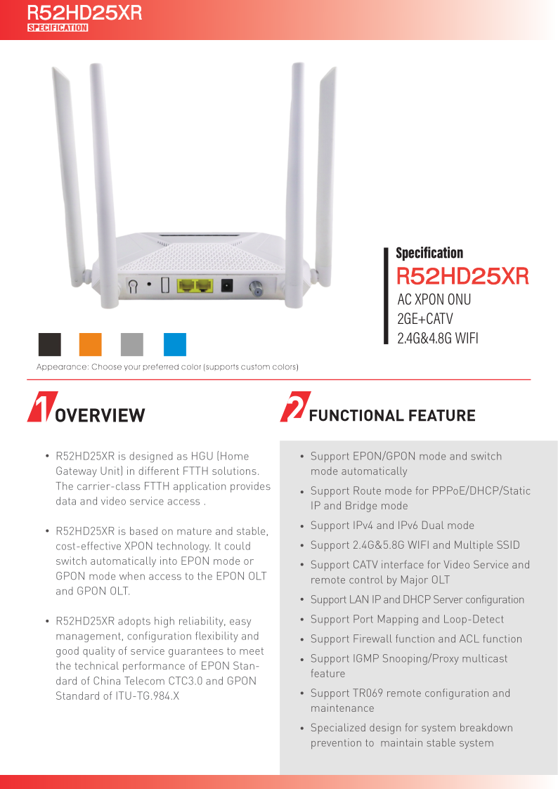 XPON 2GE+2.4G&5.8G WIFI+CATV R52HD25XR SPECIFICATION_1.png