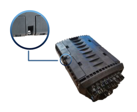 FTTH Drop Cable Type Fiber Optic Splice & Splitter Closure